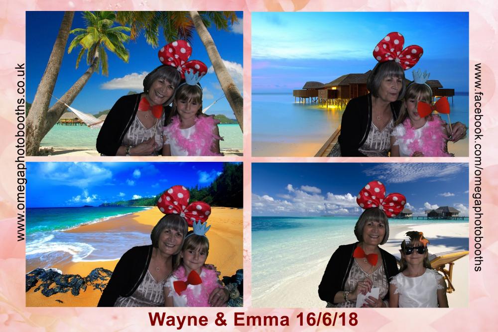 Emma & Wayne's Wedding | View more photos from the event at gallery.omegaphotobooths.co.uk/u/Omega-Photobooths/Emma-Waynes-Wedding